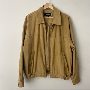 Aberdeen Faux Suede Jacket Size Medium